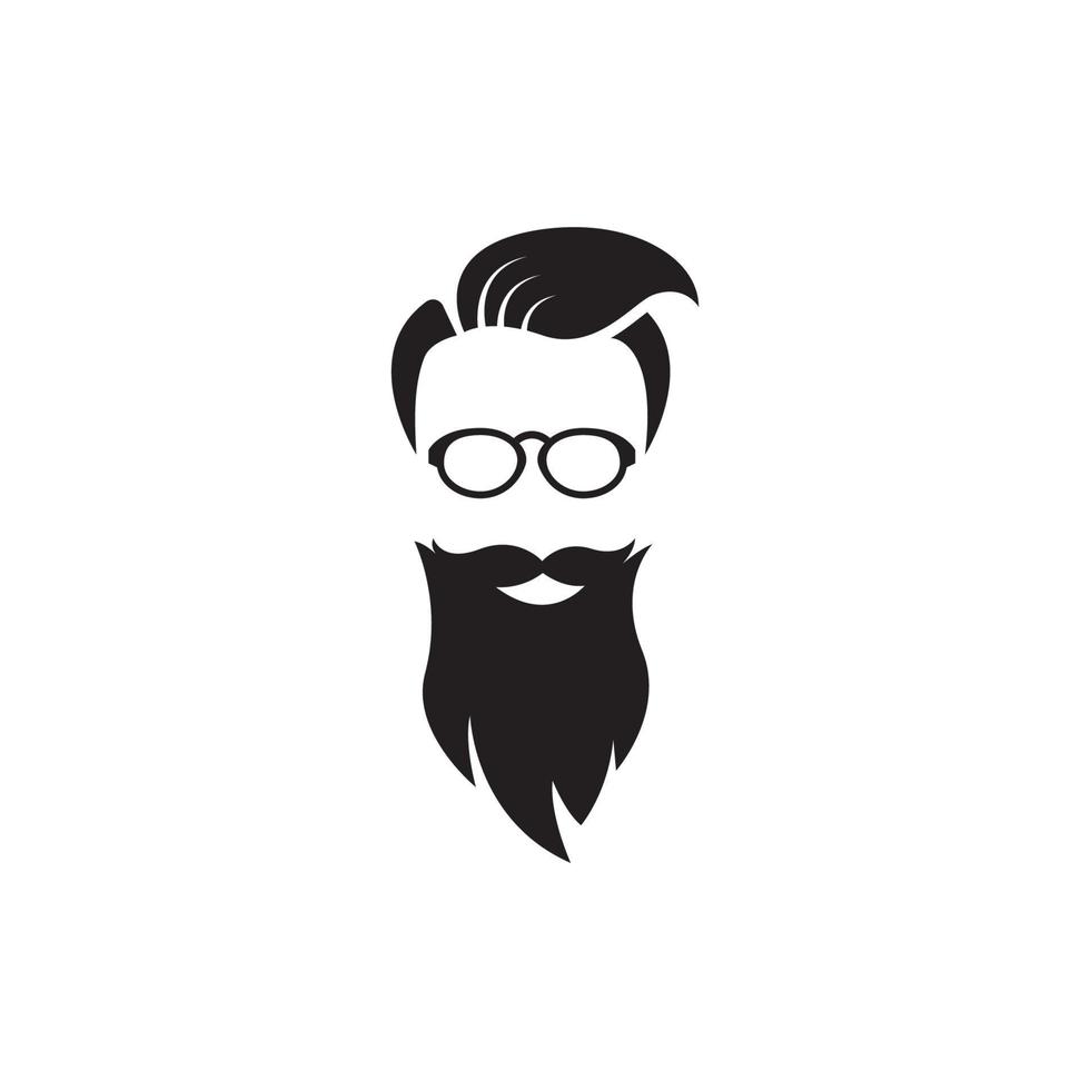 Moustache icon illustration design vector
