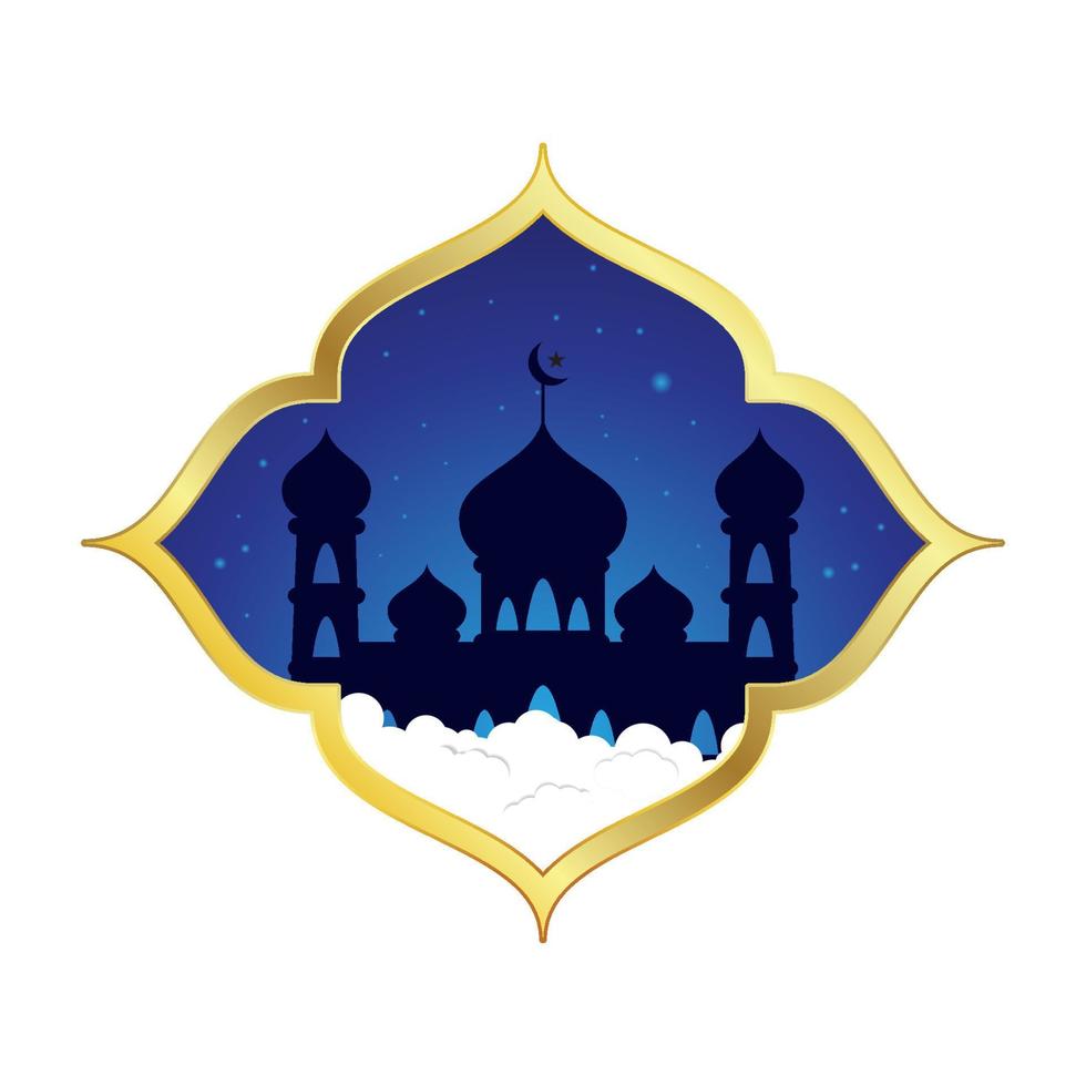 Moslem icon vector Illustration