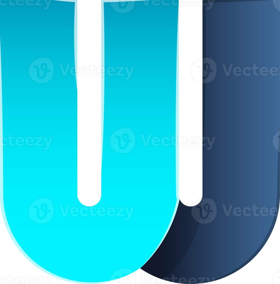 Abstract letter W logo illustration in trendy and minimal style png