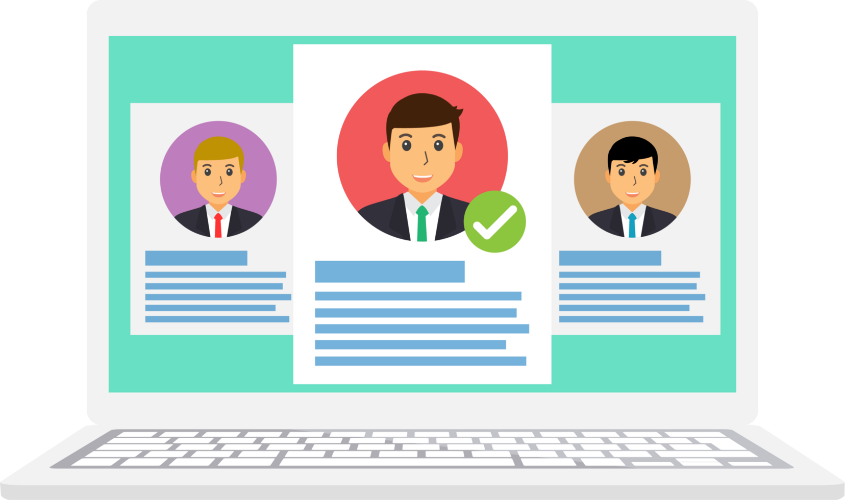 Job Hiring Concept png