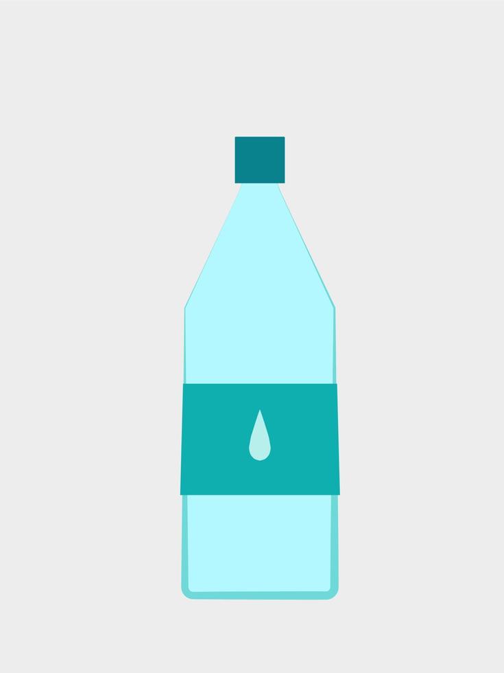 Water, illustration, vector on white background.