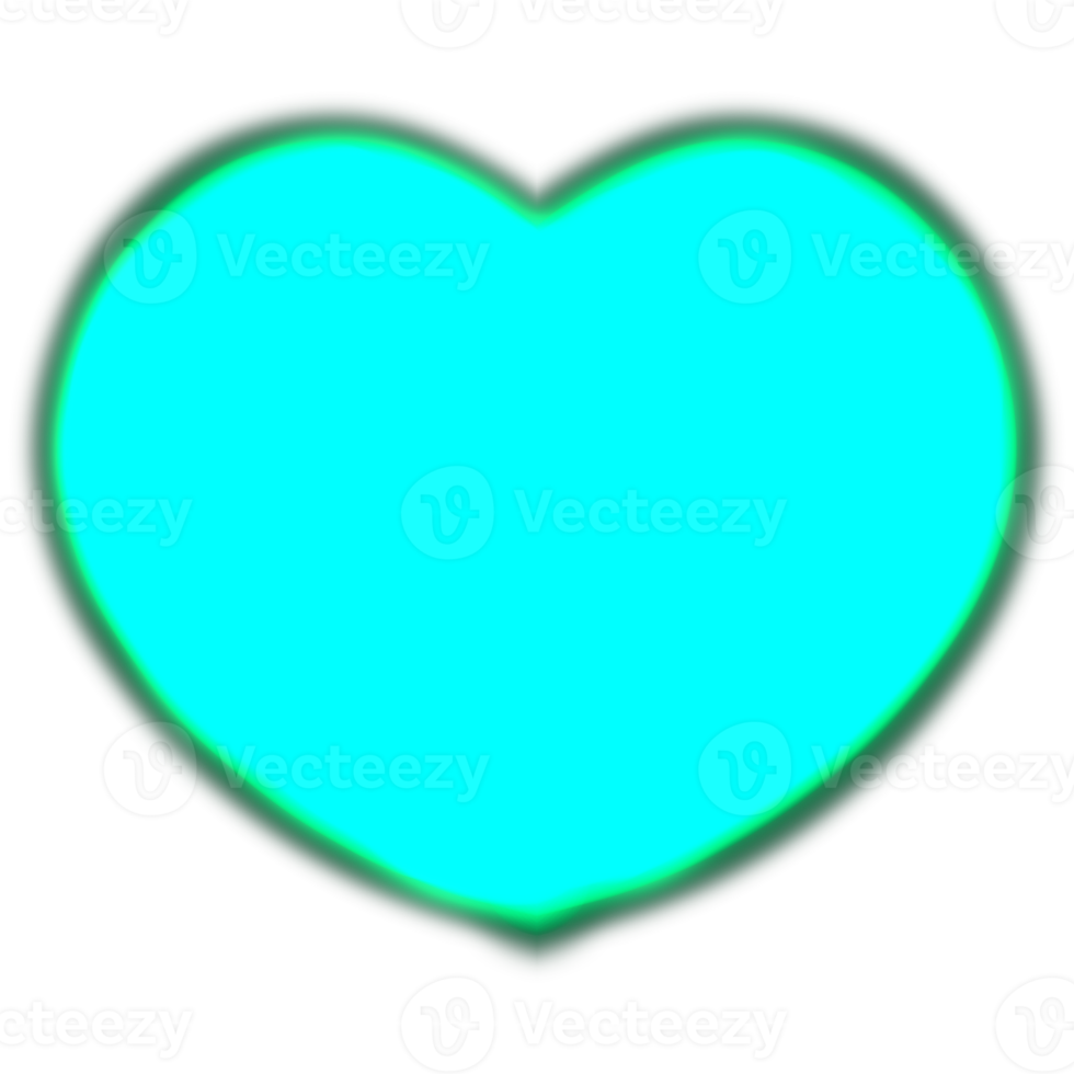 Free Heart neon. Modern neon glowing heart banner. Abstract neon heart