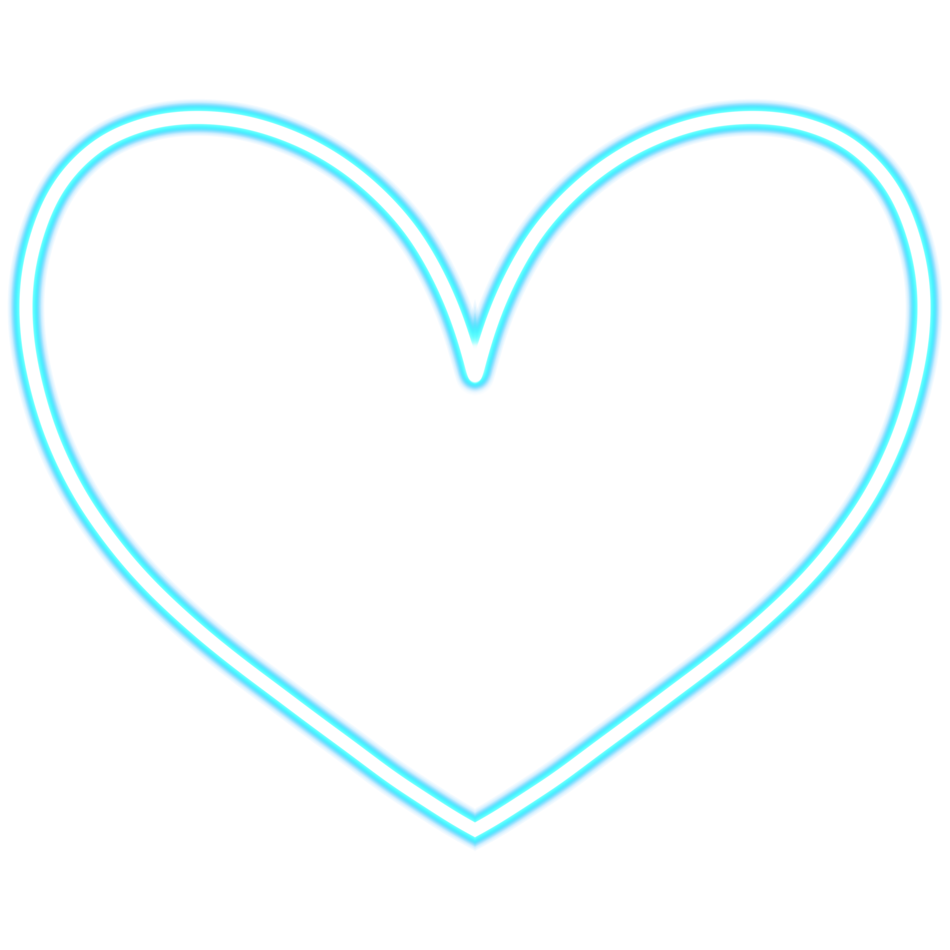Free Heart neon. Modern neon glowing heart banner. Abstract neon heart