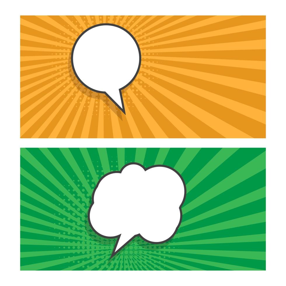 Comic Book  Design Element Vector