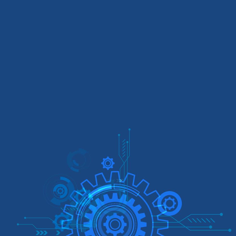 Gear Future vector icon illustration