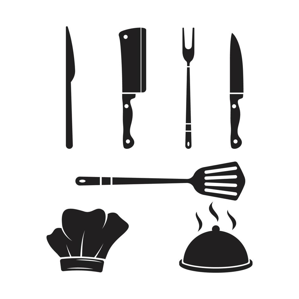 vector de plantilla de icono de cocina