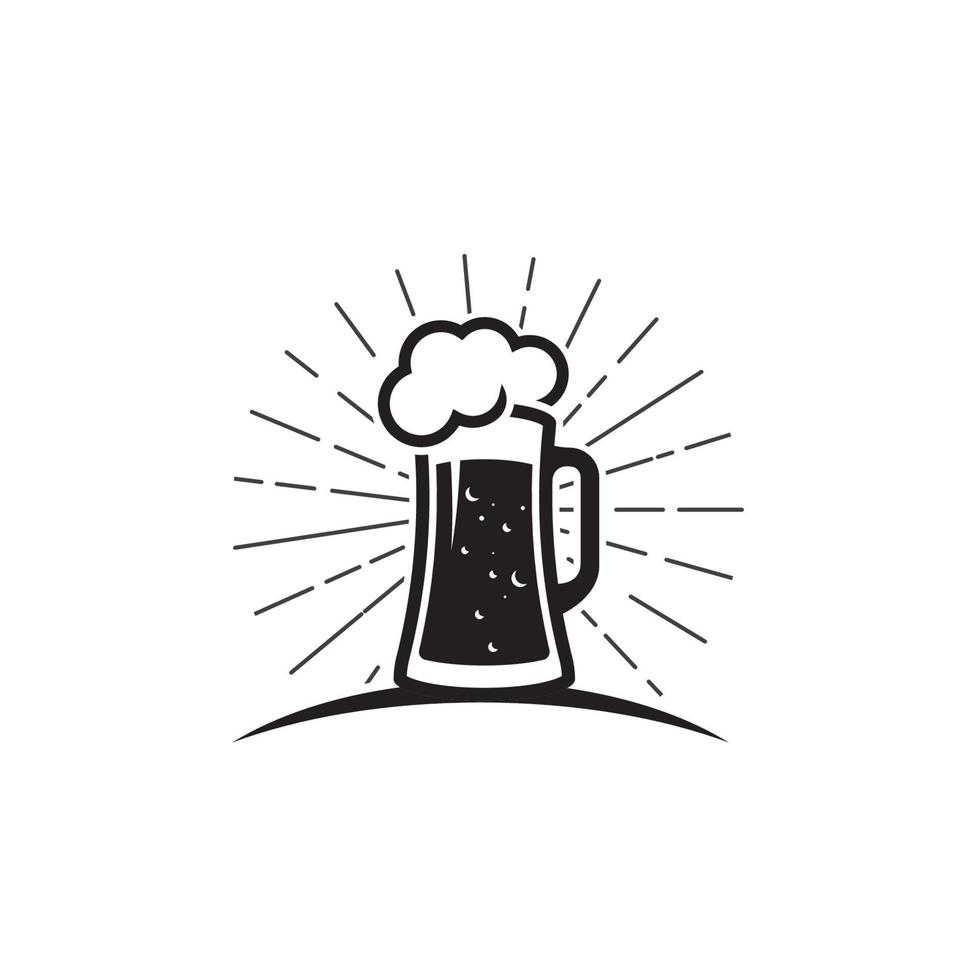 Beer craft vector illustration design