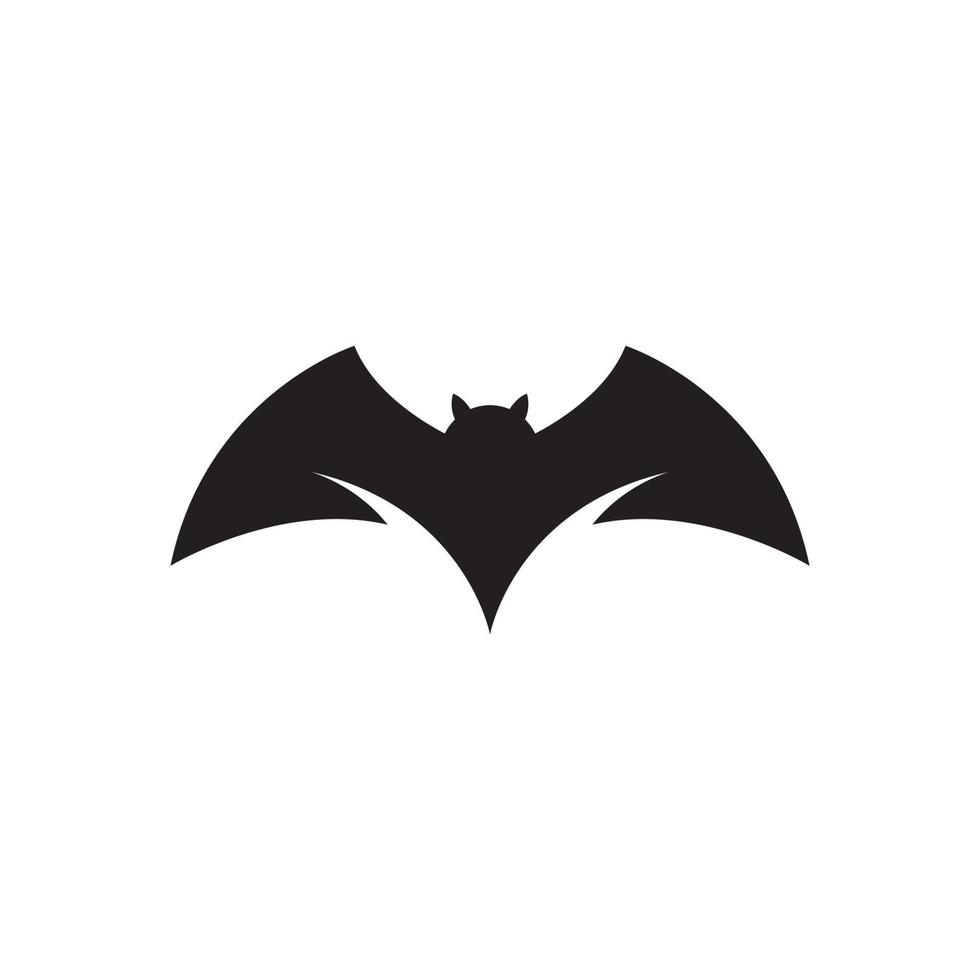 bat vector icon template design