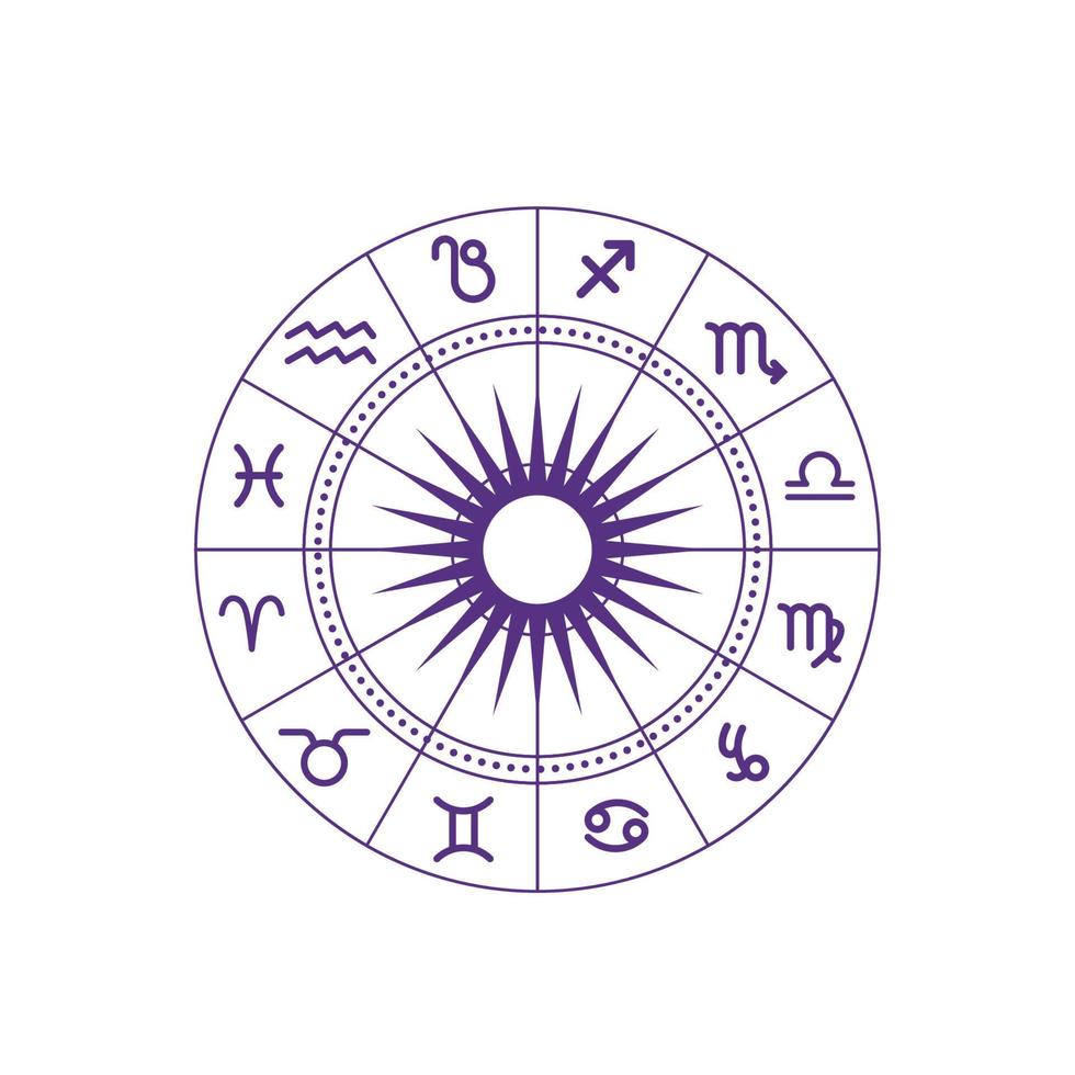 Zodiac icon vector illustration