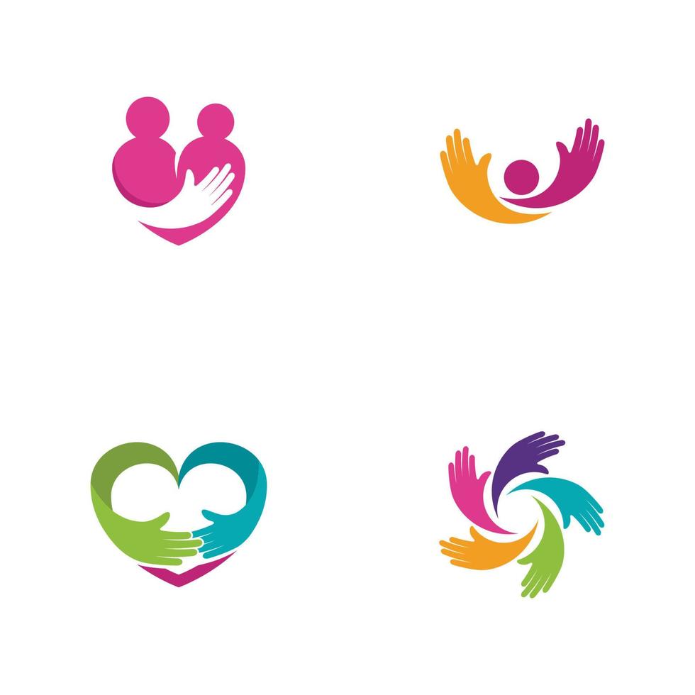 Hand Care icon Template vector