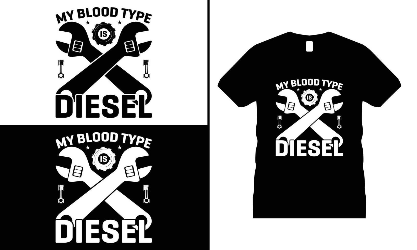 Mechanic Engineer T-shirt Design vector. Use for T-Shirt, mugs, stickers, etc. vector