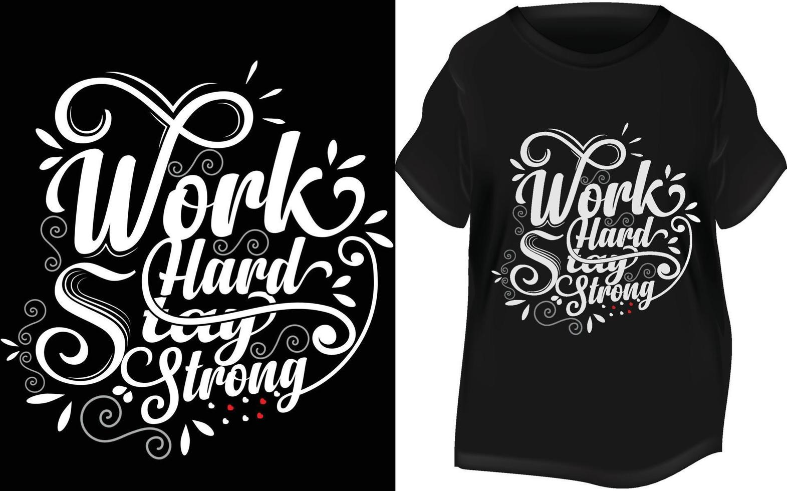 NEW TYPOGRAOHY T-SHART DESIGN vector