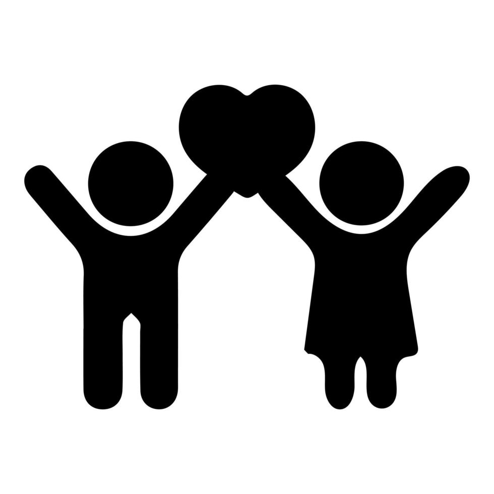 People icon. Family Icon in trendy flat style isolated on white background. Parents symbol for your web site design, logo, app, UI. Vector illustration, EPS10.