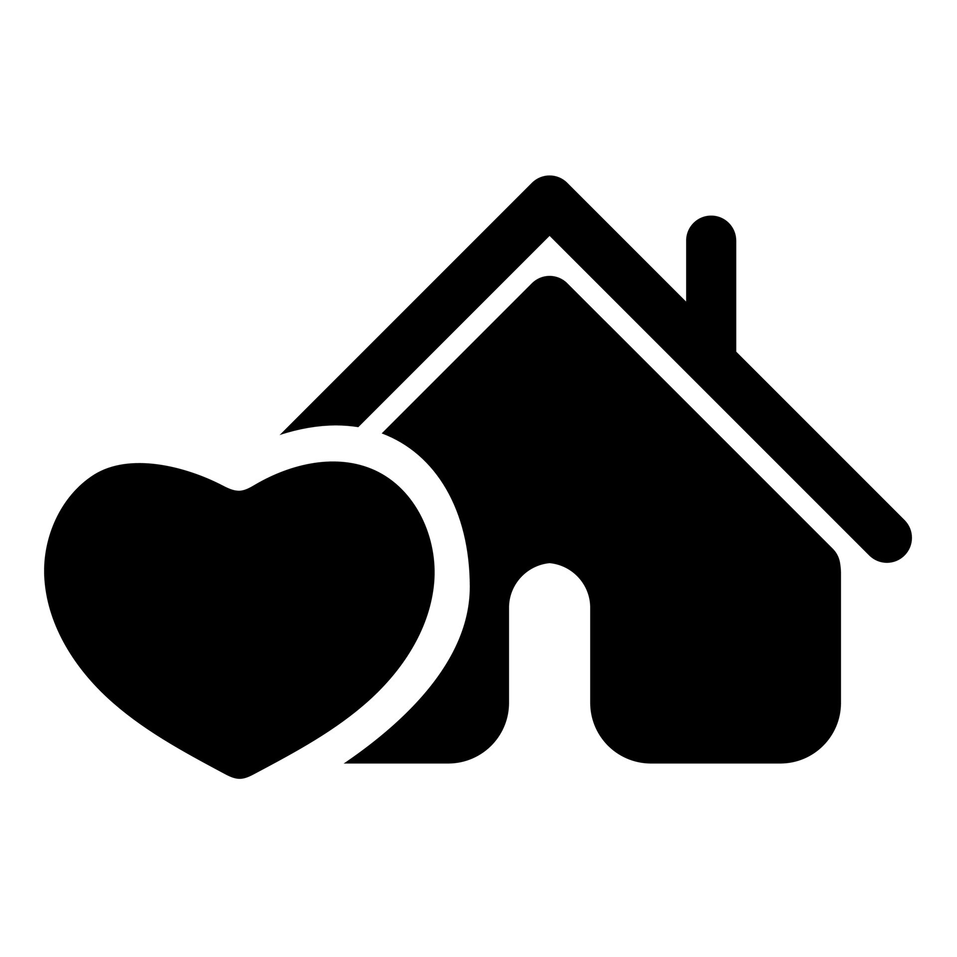 Home Vector Line Icon. House vector illustration symbol. Houses vector