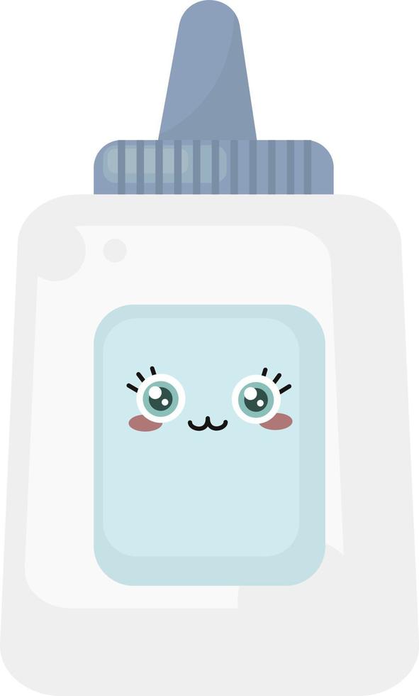 Cute glue, illustration, vector on white background