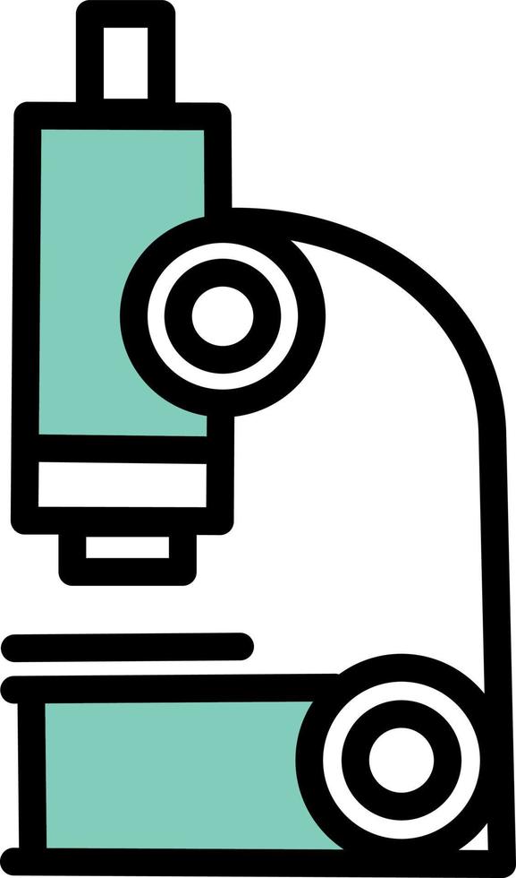 Corona virus examination, illustration, vector on a white background.