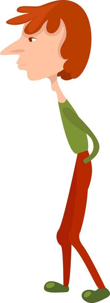 Man with big nose, illustration, vector on white background 13780331 Vector Art at Vecteezy Man with big nose, illustration, vector on white background 13780331 Vector Art at Vecteezy