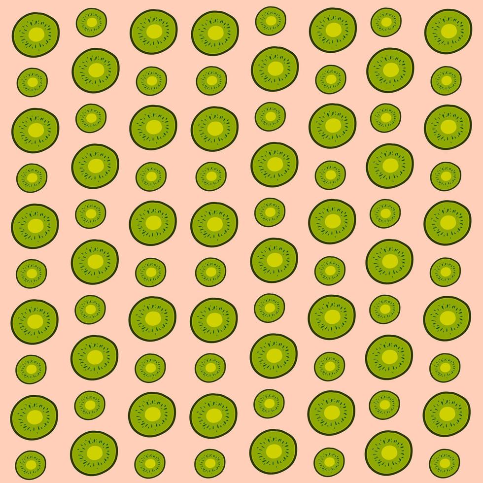 Kiwi background, illustration, vector on white background.
