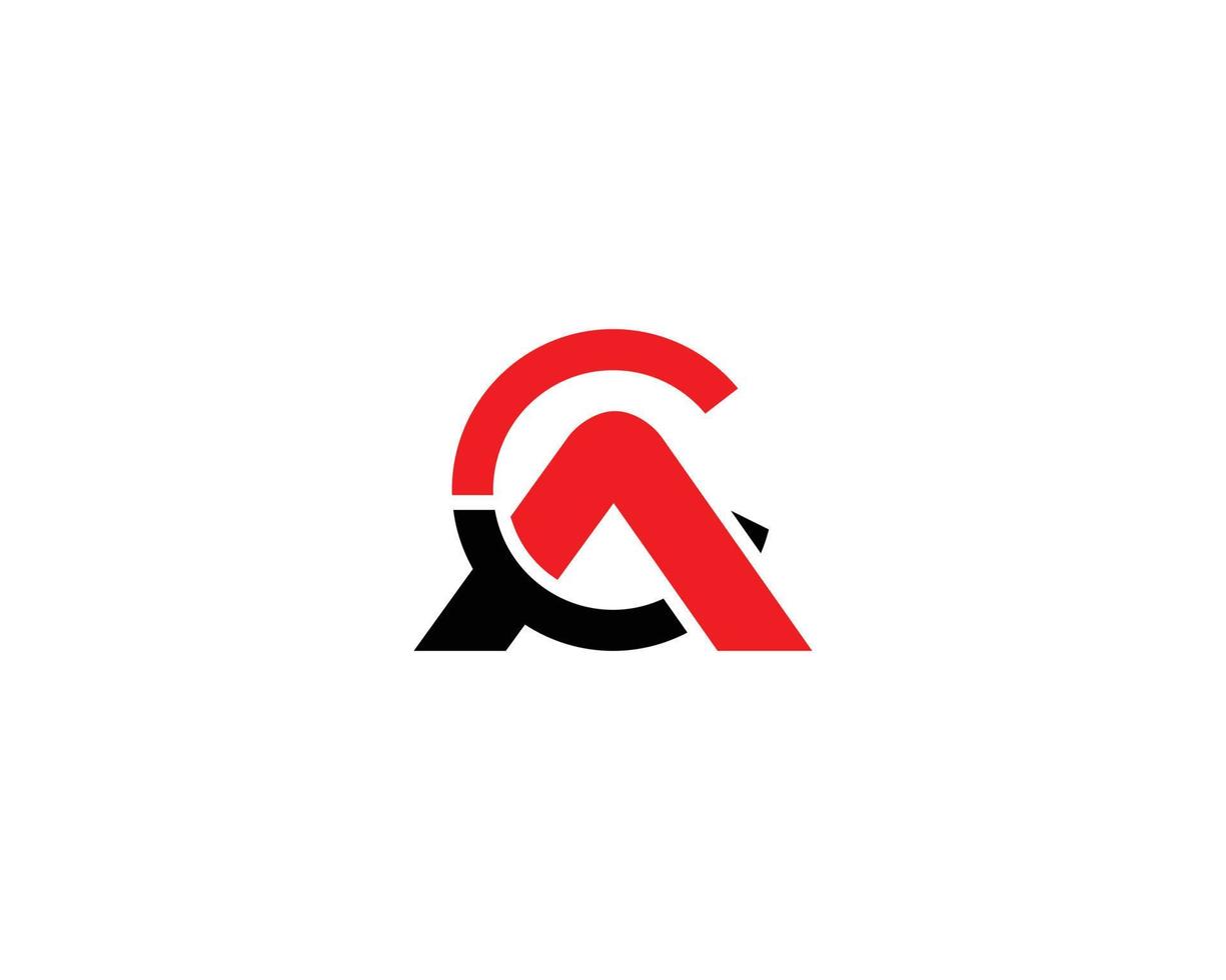 Creative Modern Elegant AC And CA Letter Vector Logo Design Template.