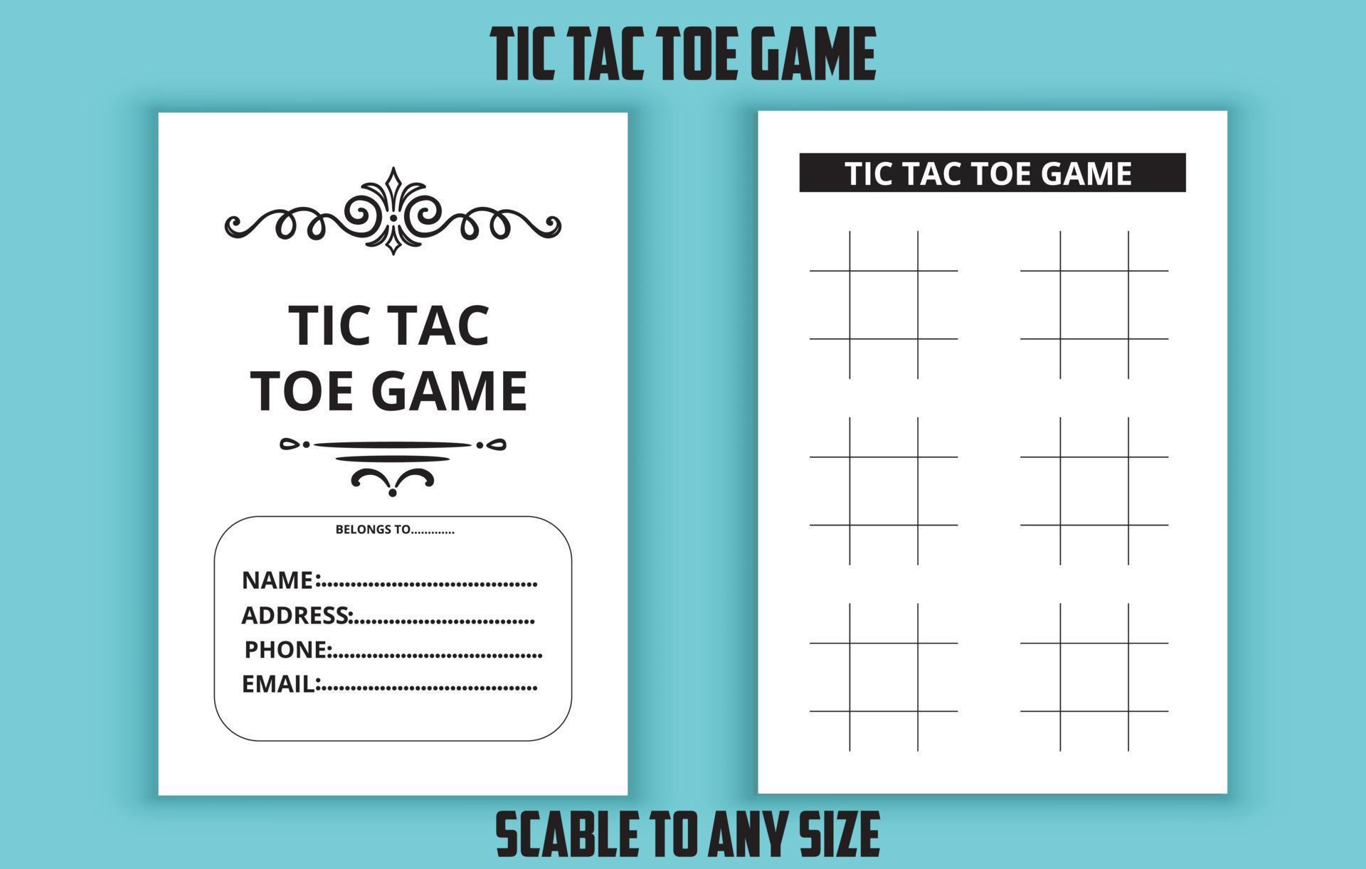 Tic tac toe game editable template 13783017 Vector Art at Vecteezy Tic tac toe game editable template 13783017 Vector Art at Vecteezy