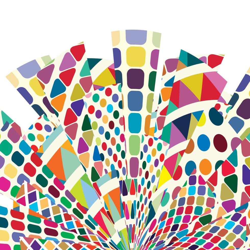 Multicolor abstract bright background. Elements for design. Eps10. vector