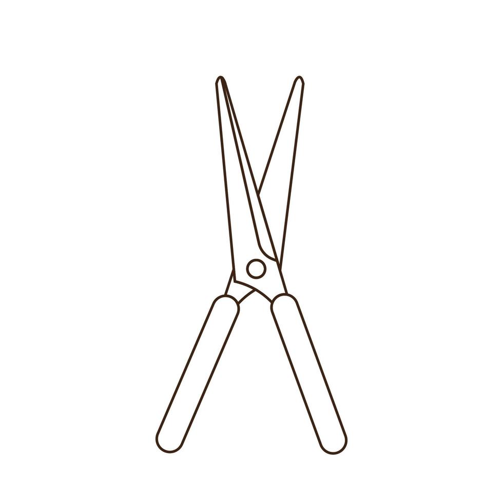 scissor logo vector