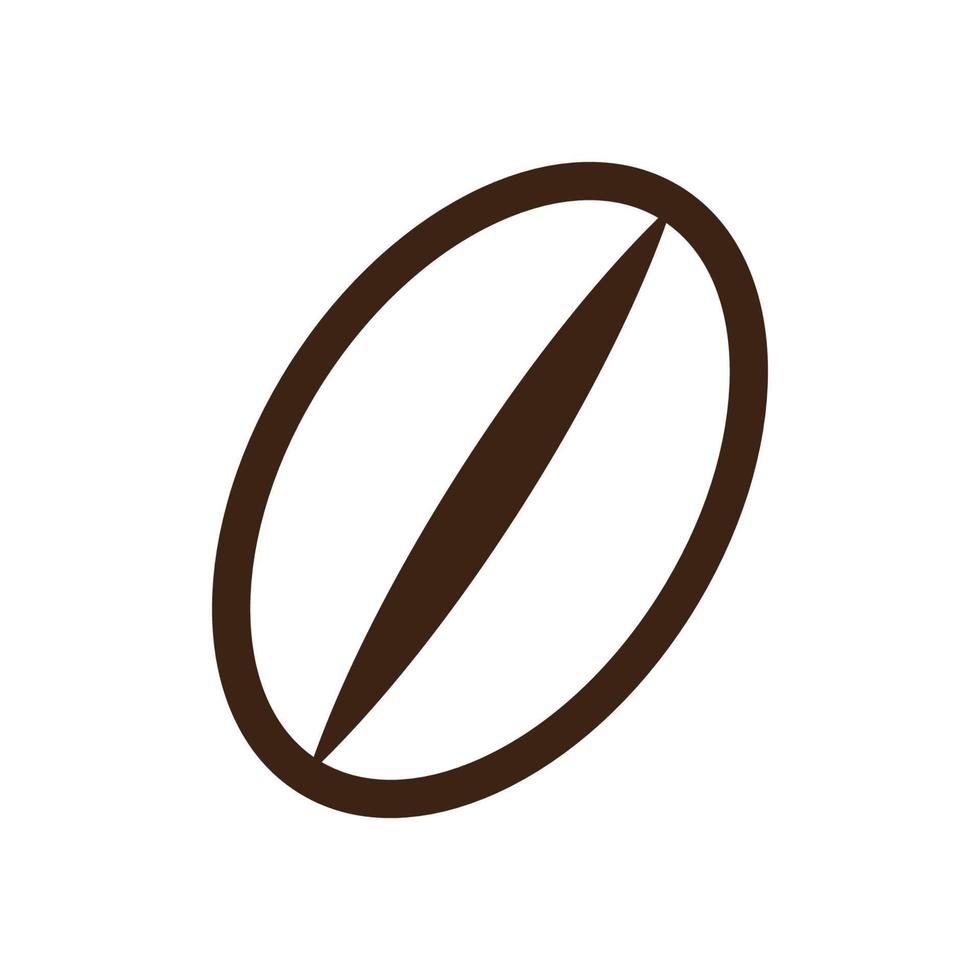 coffee bean logo vector