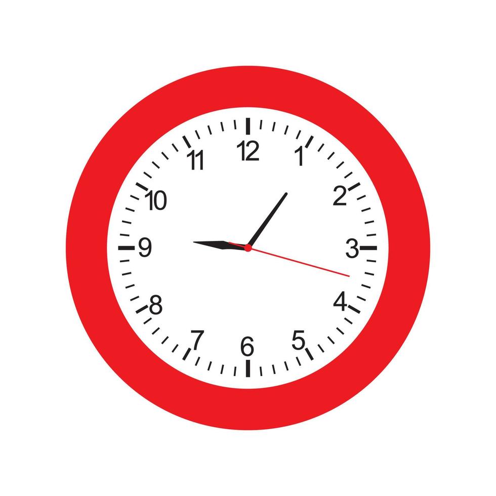 clock logo vector 13783834 Vector Art at Vecteezy