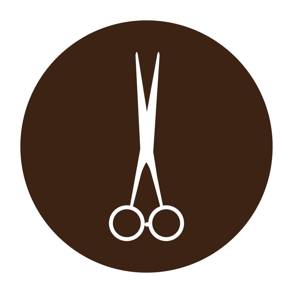 scissor logo vector