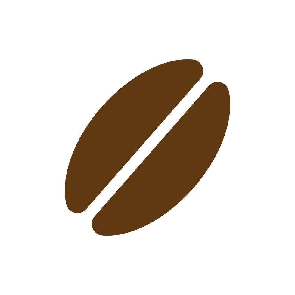 coffee bean logo vector