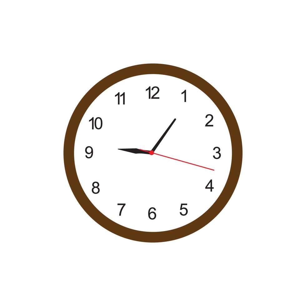 clock logo vector