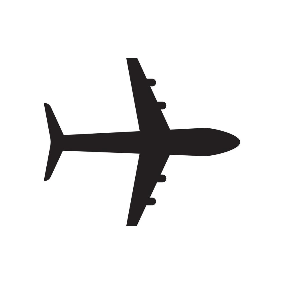 airplane logo vector