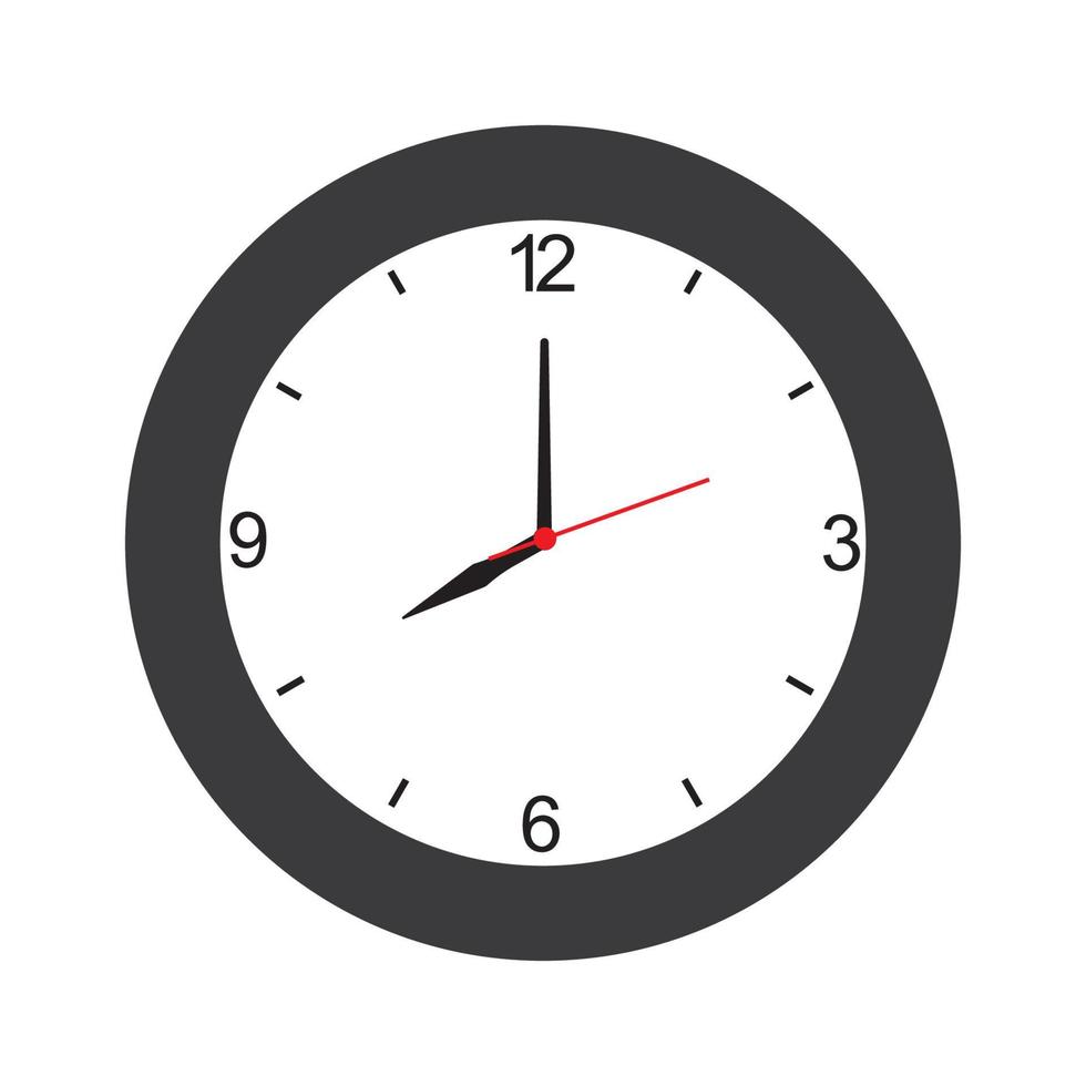 clock logo vector