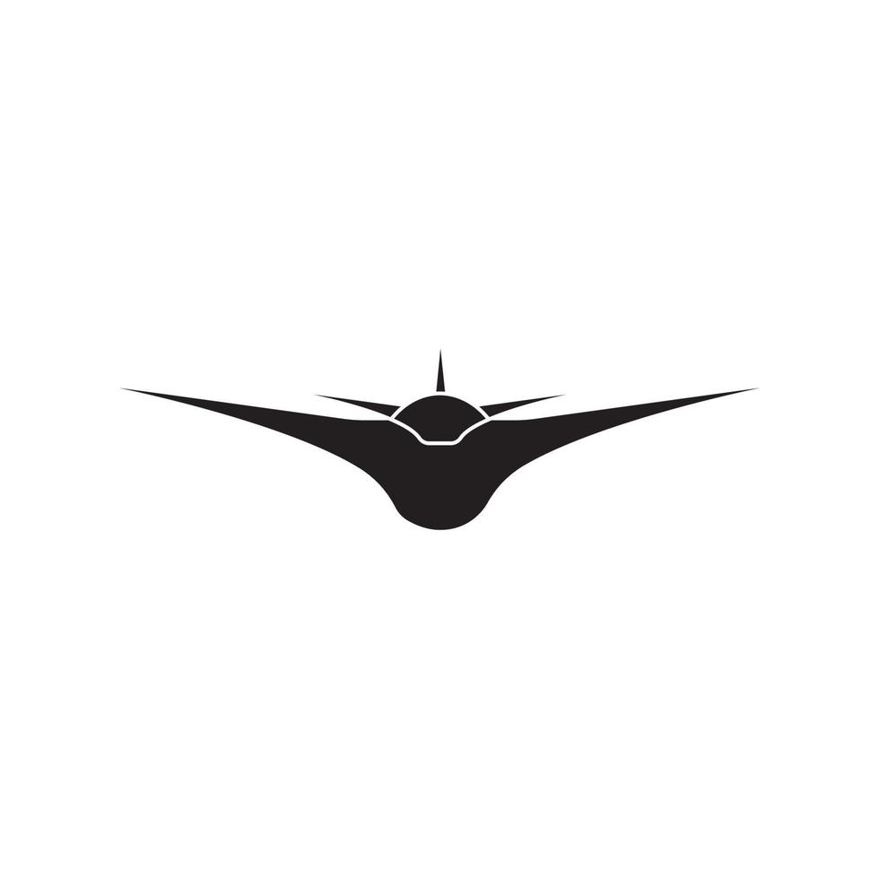 vector de logotipo de avión