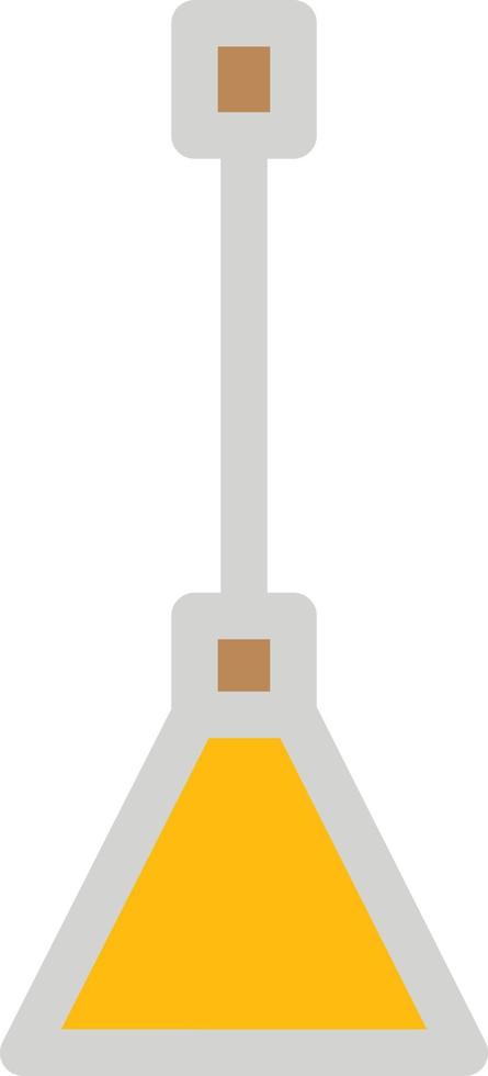 Lighting with lighting bulb, illustration, on a white background. vector
