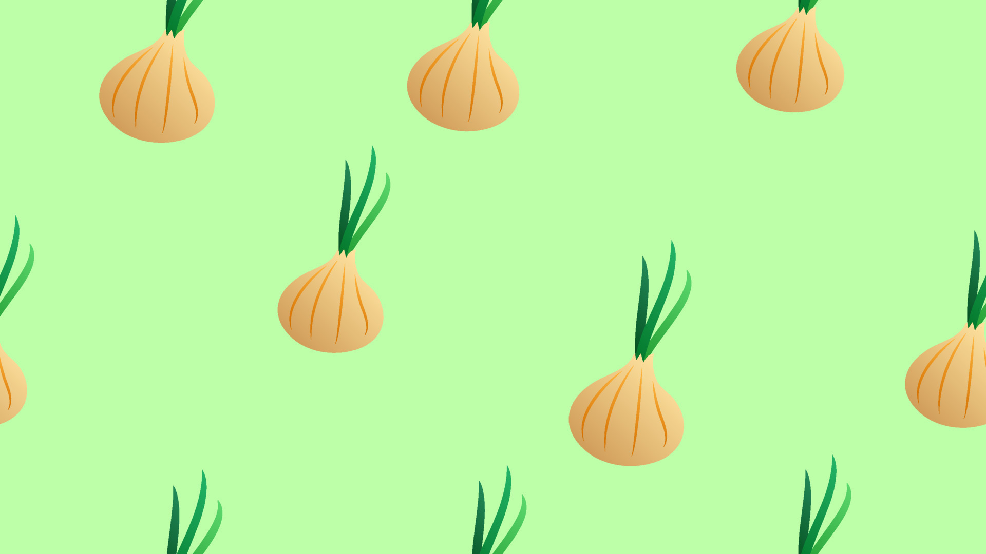 Shallot onion seamless pattern. Cut spring onions, sliced scallion