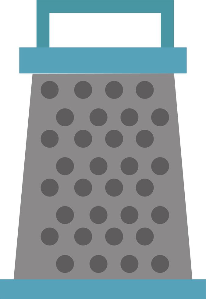 Grater, illustration, vector on white background.