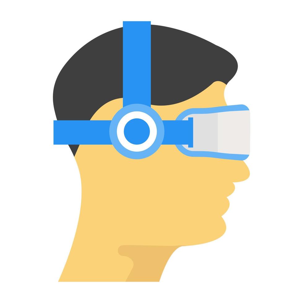 Trendy 3D Glasses vector