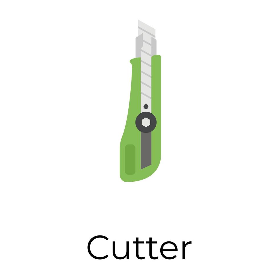 Trendy Cutter Concepts vector