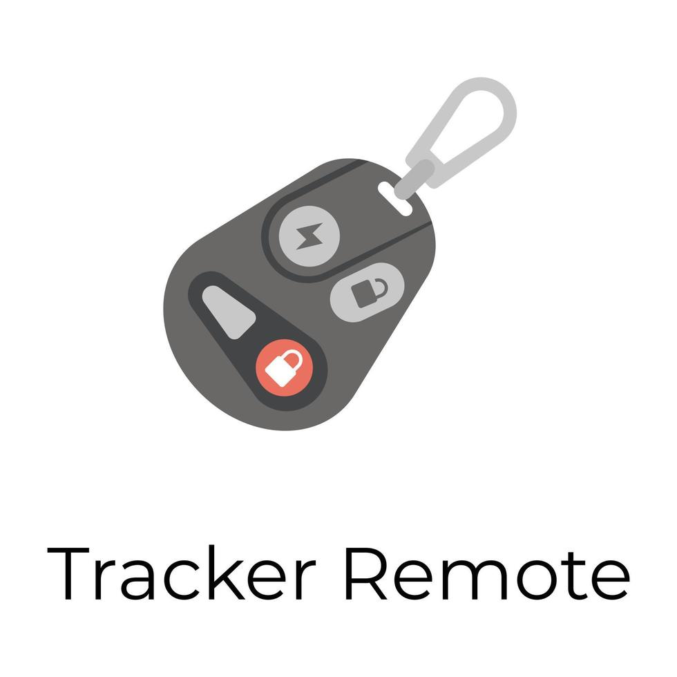 Trendy Tracker Remote vector