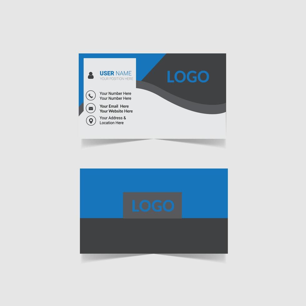 Creative Modern Business Card Template vector