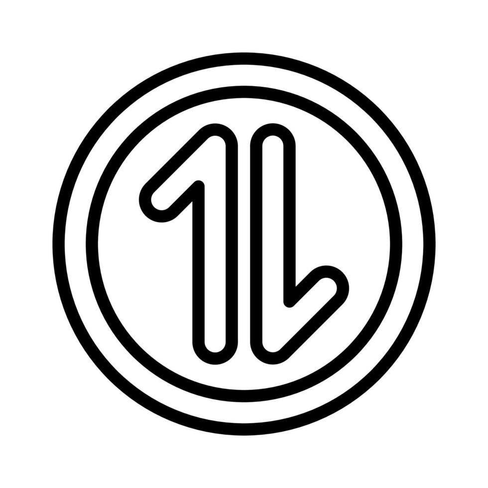 Line style data internet icon, can be used for sign or symbol on work vector