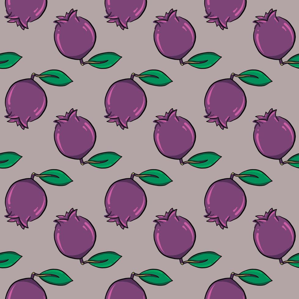 Garnets pattern , illustration, vector on white background
