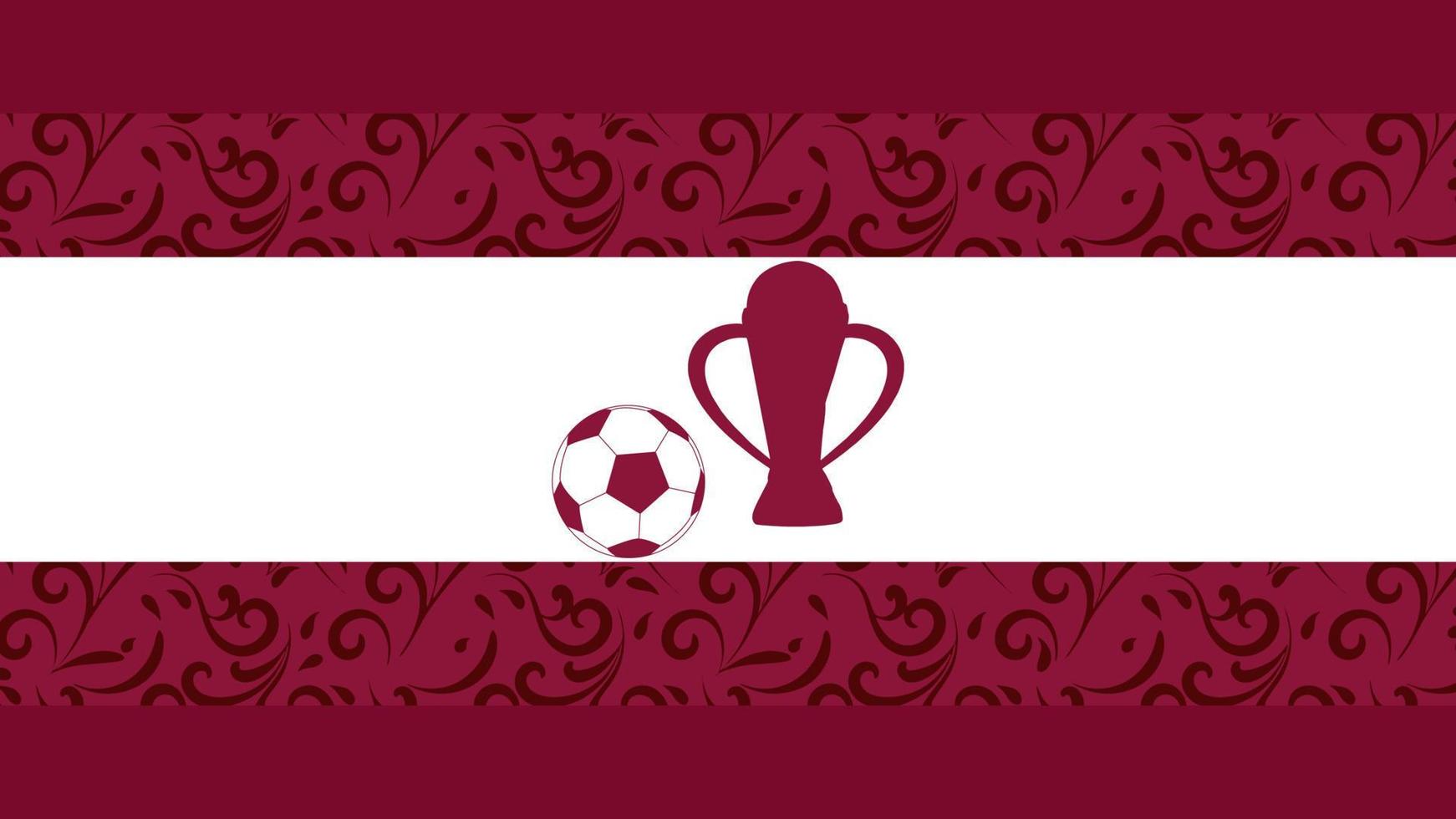 Football background with pattern design vector illustration