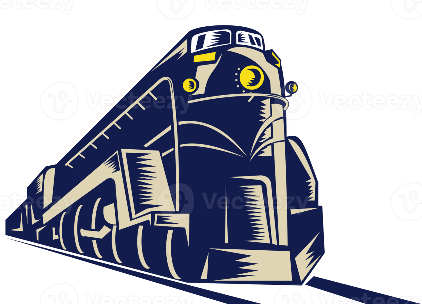 locomotiva de trem a vapor png