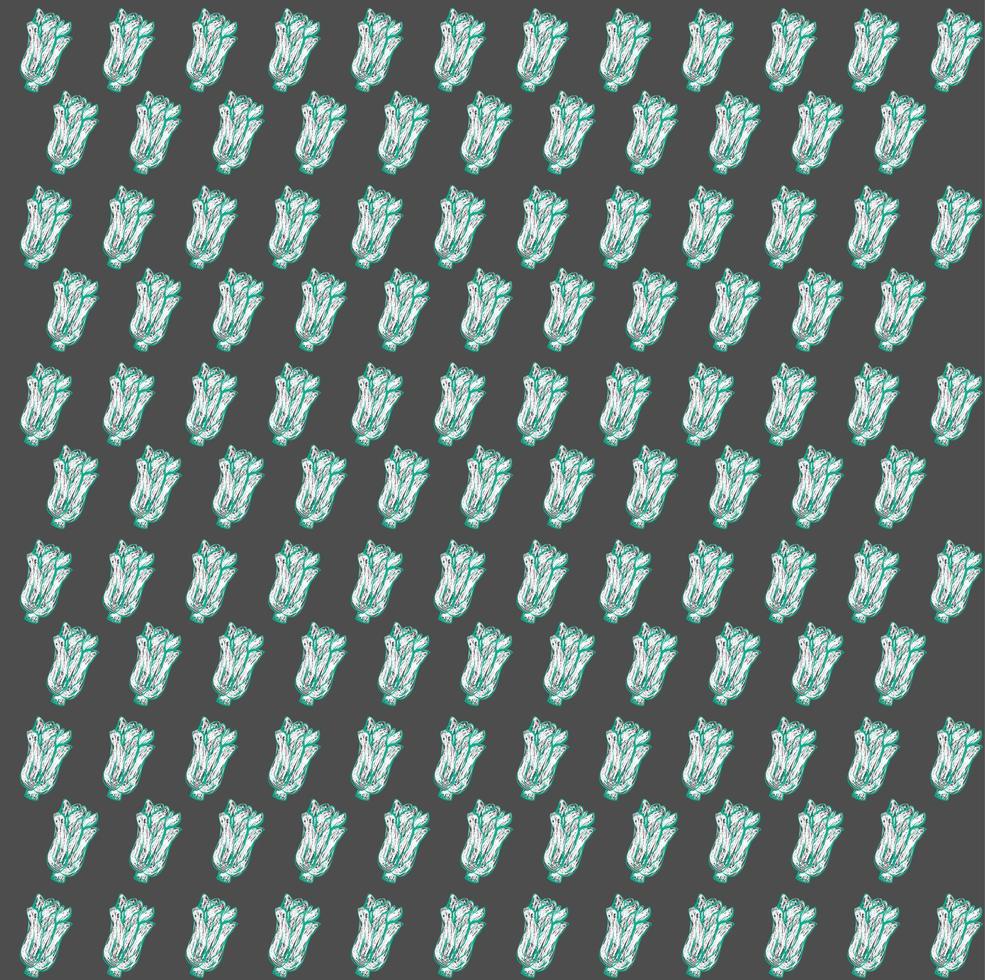 Lettuce wallpaper, illustration, vector on white background.