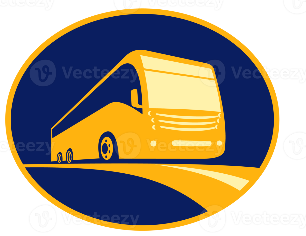 tourist coach bus icon png
