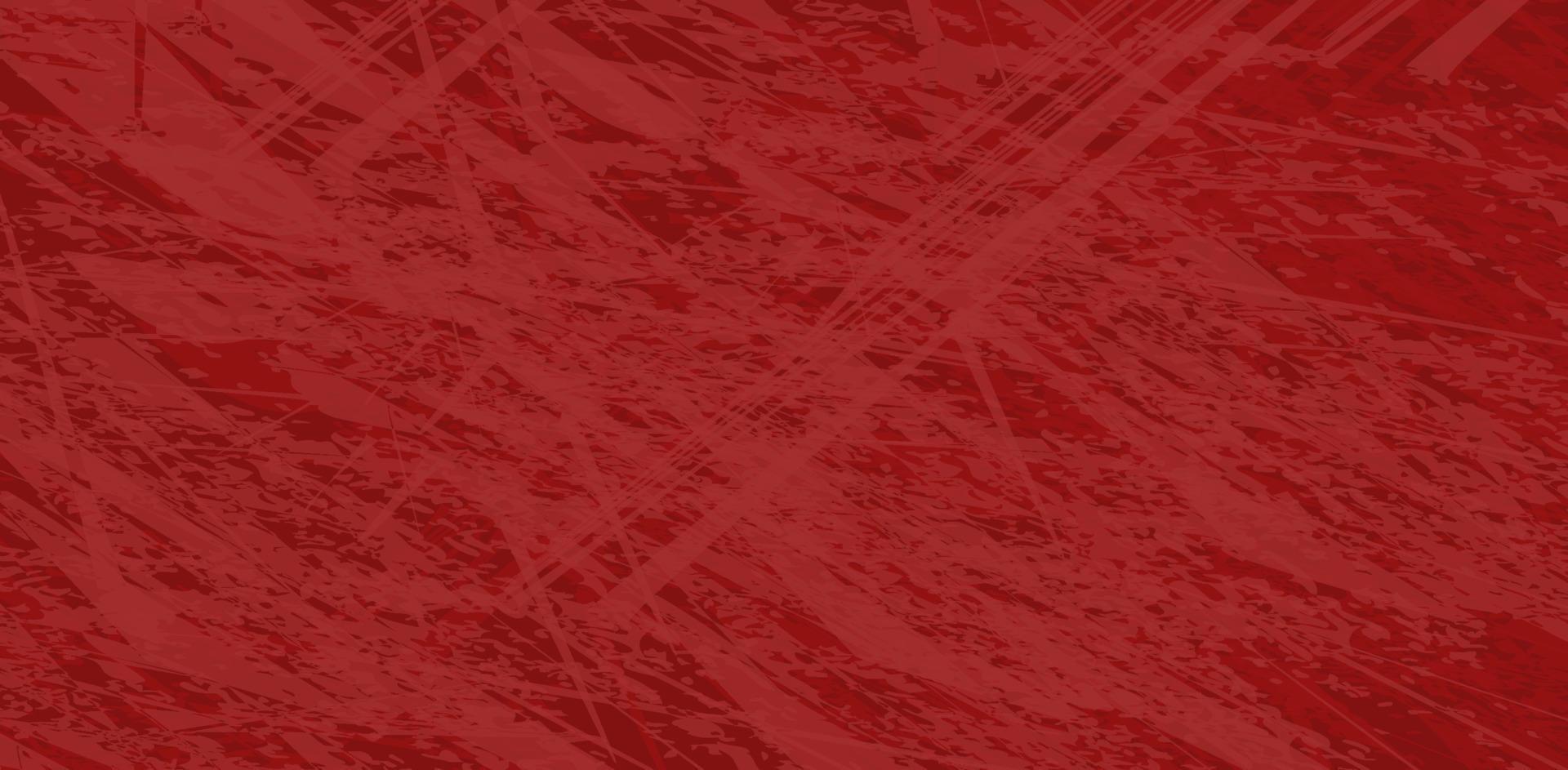 Abstract grunge texture red color background vector