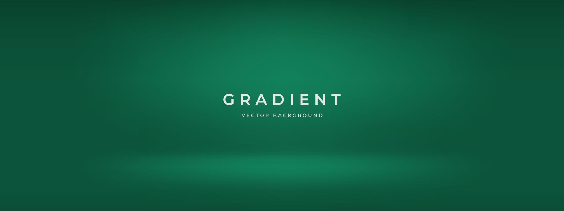 Abstract luxury gradient dark green vector background