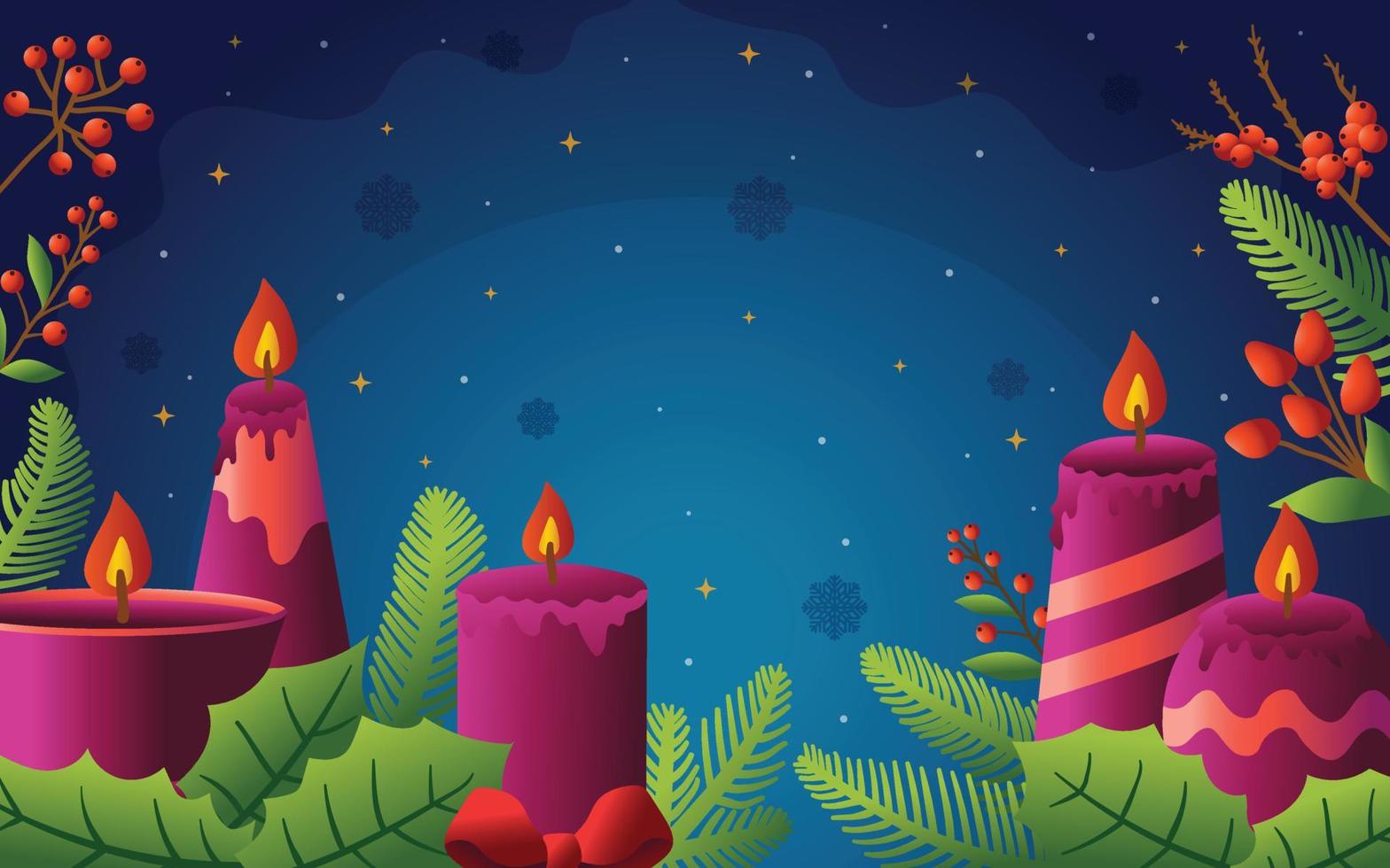 Advent Background Template vector